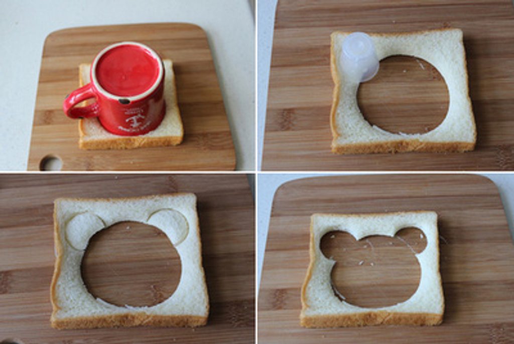 Hoặc bạn cũng có thể tham khảo thêm cách làm bánh mỳ sandwich mặt gấu cute như thế này nhé!