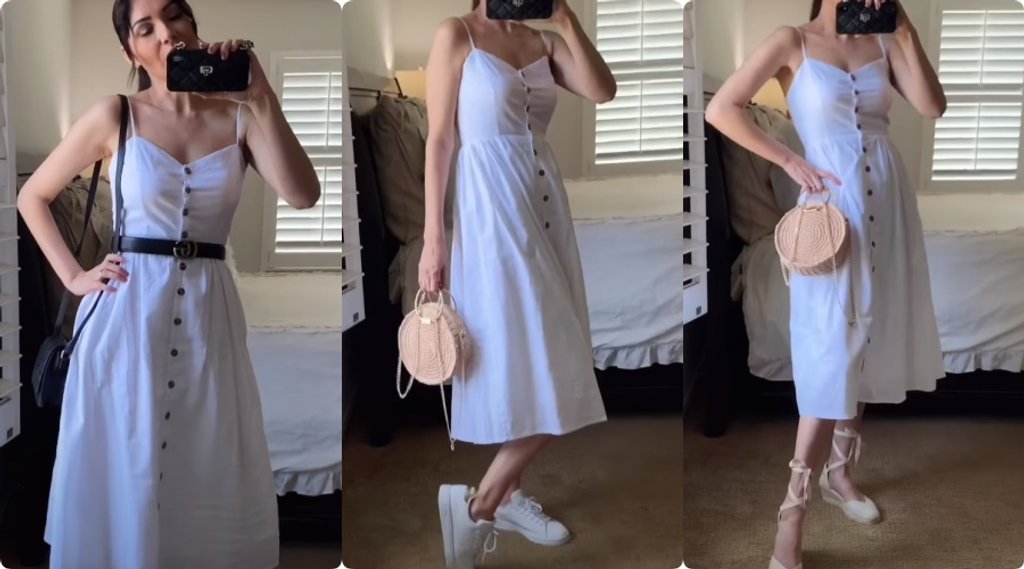 Thử 7 mẫu váy trắng từ Zara HM và ASOS BTV thời trang gợi ý loạt cách  lên đồ hack tuổi và hack dáng vi diệu dành cho nàng 35