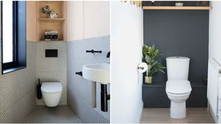Các ý tưởng tuyệt vời dành cho bạn để truyền nguồn cảm hứng thiết kế cho một không gian nhà vệ sinh chỉ 3m²