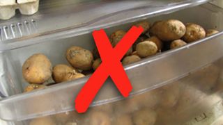 Tại sao không bao giờ được để khoai tây trong tủ lạnh?