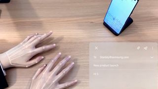 [CES 2020] Samsung ra mắt bàn phím thông minh "tàng hình"