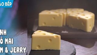 [Video] Cách làm bánh phô mai Tom & Jerry siêu dễ thương