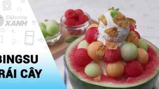 [Video] Cách làm Bingsu trái cây cực ngon dễ làm tại nhà