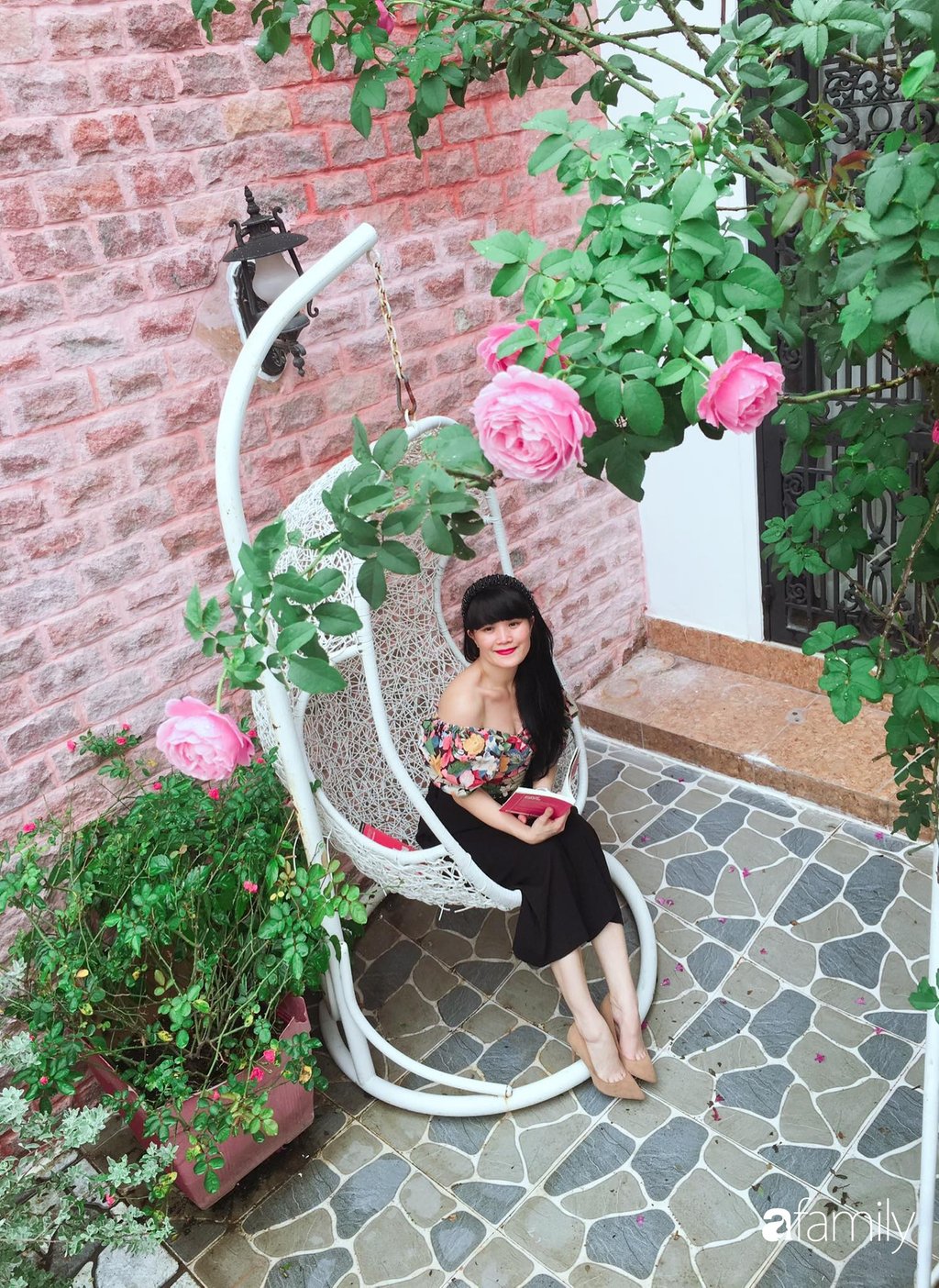 Góc nhỏ yêu thích trong căn biệt thự xinh xắn của gia đình chị Linh.