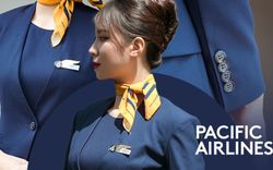 HOT: Cận cảnh bộ đồng phục mới của hãng Pacific Airlines với 2 màu xanh - vàng cực thanh lịch sẽ chính thức áp dụng từ ngày hôm nay