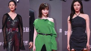 Tam ca "30 Chưa Phải Là Hết" mặc xấu phá đảo thảm đỏ Tencent, các chị lại đắc tội để stylist phải dỗi hay gì?