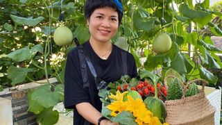 Choáng ngợp trước kinh nghiệm trồng cây nào bội thu cây ấy trên sân thượng của mẹ đảm ở Đà Nẵng