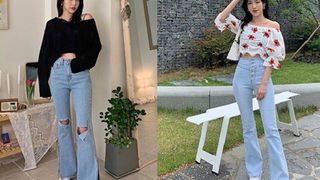 Jeans ống loe: Chiếc quần tôn dáng bậc nhất thu này nhưng liệu bạn đã biết cách diện chuẩn?