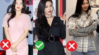 Từ mỹ nhân eo bánh mỳ của Red Velvet, thấy ngay loạt trang phục chị em cần tránh để không lộ eo đẫy đà