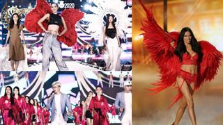 Lộ diện sân khấu tổng duyệt đêm thi Người đẹp Biển 2020: HH Tiểu Vy đeo cánh thiên thần, dân tình thi nhau nhận xét như Victoria's Secret show