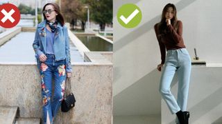 4 kiểu quần jeans có cho cũng không lấy vì diện lên lôi thôi, lỗi mốt và dễ còn tố sạch nhược điểm đôi chân