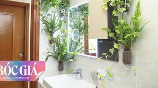 Biến hình phòng tắm đúng chuẩn hội "nghiện nhà yêu cây" từ những đồ nội thất nhà nào cũng có của cô gái Hà Nội 