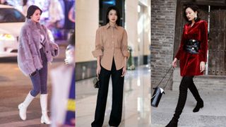 Street style trước thềm đi đón Giao thừa của các quý cô Châu Á: Dù trời lạnh vẫn mặc đẹp bất chấp