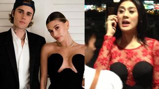 Hailey Baldwin diện đầm cúp ngực lạ mắt, netizen đùa chị "nhái" lại váy thảm họa của Lâm Khánh Chi từ 2013 đấy sao?
