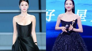 Tống Thiến đụng kiểu váy với Seo Ye Ji, chẳng cần “chơi chiêu” nhưng vẫn lộng lẫy hơn điên nữ xứ Hàn