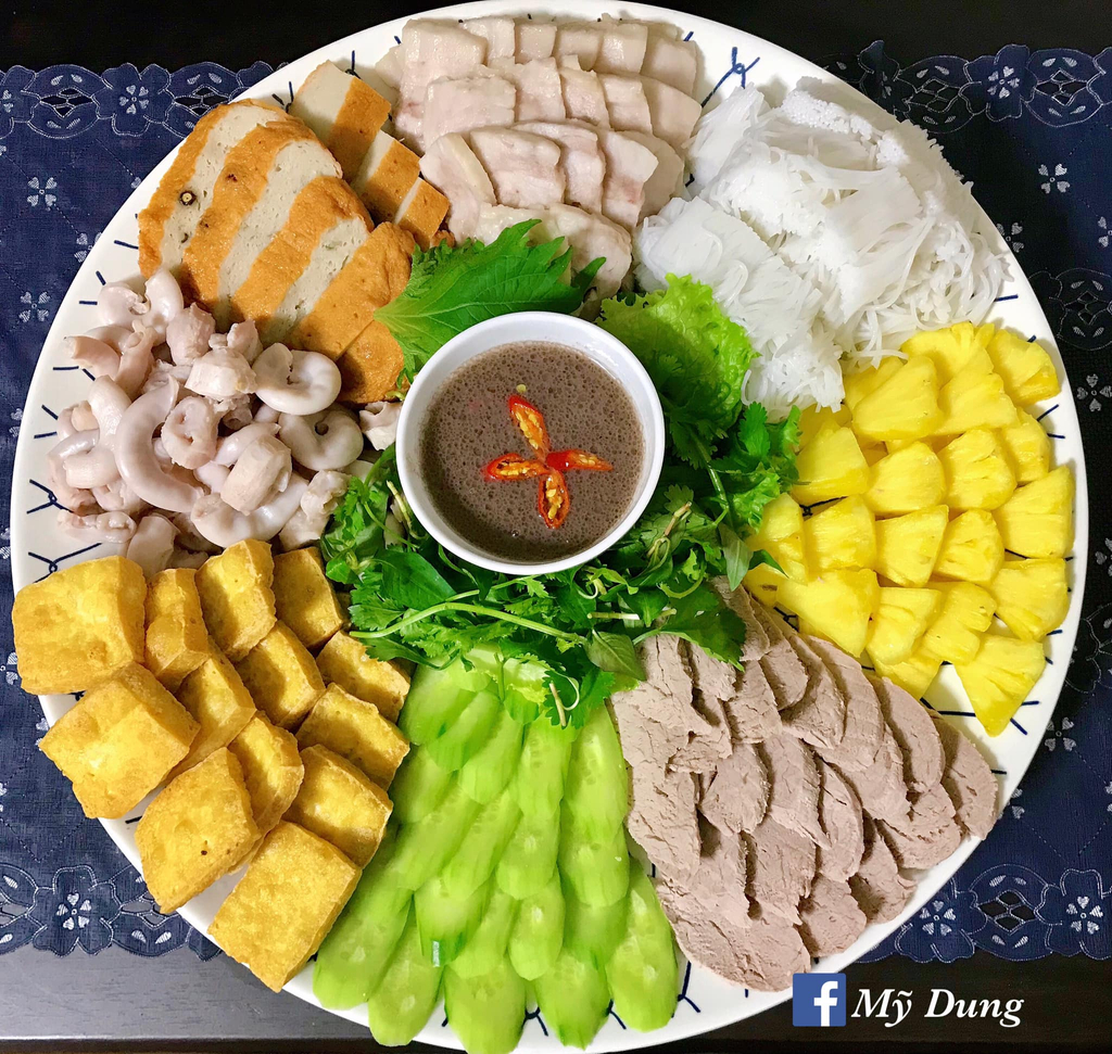 Các món ăn do Mỹ Dung thực hiện hầu hết đều là món Việt và có sự đa dạng vùng miền.