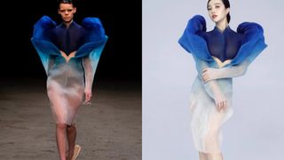 Phạm Băng Băng là người đầu tiên diện thiết kế váy siêu thực: Thần thái nức nở, nhan sắc đẹp đến thoát tục