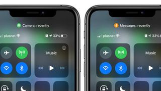 Vì sao iPhone bỗng dưng xuất hiện hai chấm màu xanh, cam?