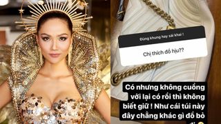 Hoa hậu H'Hen Niê "phá" túi hiệu, túi Gucci 50 triệu cũng thành hàng chợ ọp ẹp như "đồ bỏ đi"