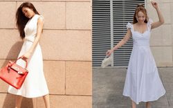 5 mẫu giày hoàn hảo để mix với váy trắng: Vừa tôn dáng hết cỡ, vừa tăng gấp mấy lần vẻ tinh tế và sang chảnh