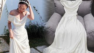 Trân trọng váy cưới như Tóc Tiên: Gửi sang tận Mỹ giặt hấp để tới ngày kỷ niệm mặc lại