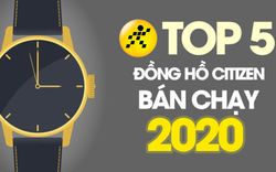 Top 5 đồng hồ thời trang Citizen bán chạy nhất năm 2020 tại Điện máy XANH