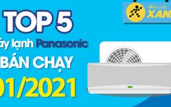 Top 5 máy lạnh Panasonic bán chạy nhất tháng 01/2021 tại Điện máy XANH
