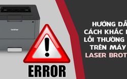 Hướng dẫn cách khắc phục lỗi thường gặp trên máy in Laser Brother