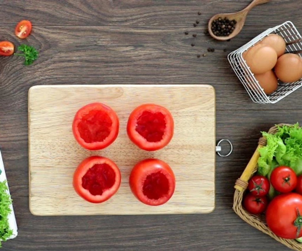 Cách làm trứng hấp cà chua